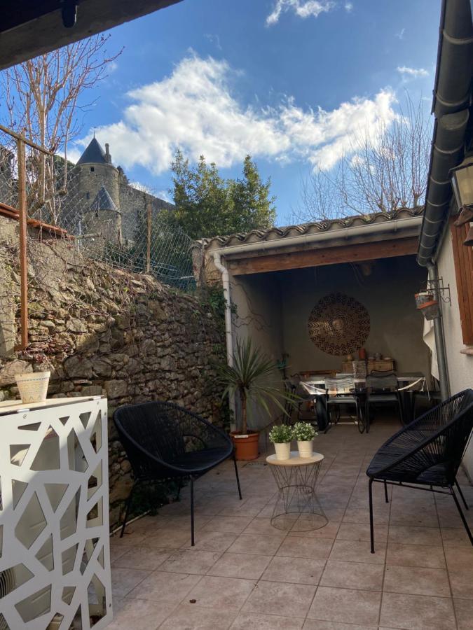 Cote De La Cite Villa Carcassonne Eksteriør billede