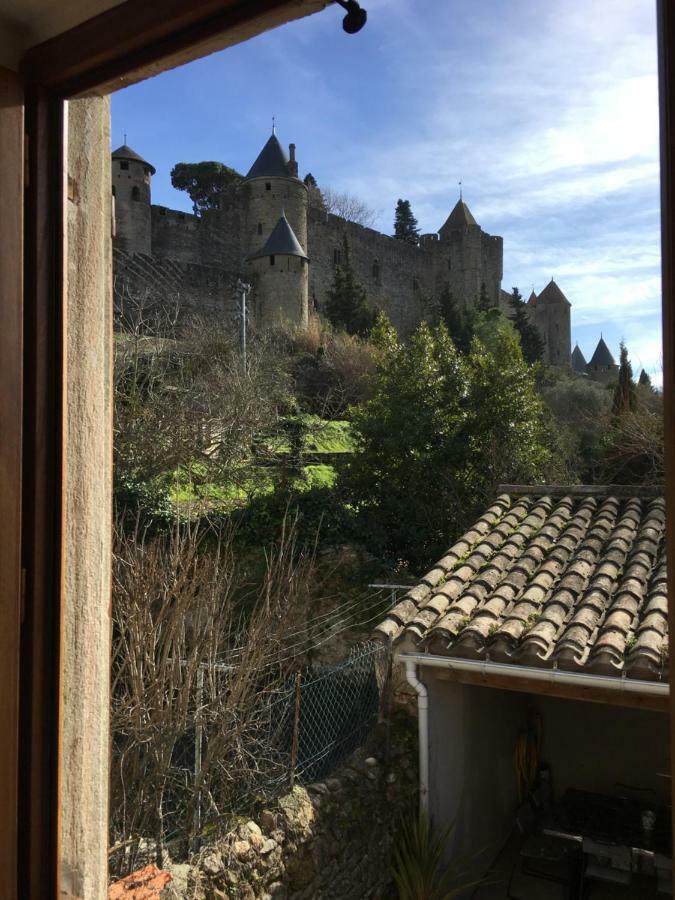 Cote De La Cite Villa Carcassonne Eksteriør billede